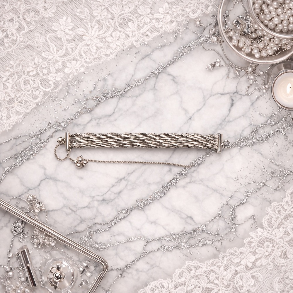 Elegant Italian Silver Bracelet
